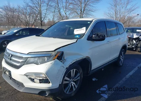 2016 Honda Pilot Ex z USA, uszkodzony, nr VIN 5FNYF6H34GB050382